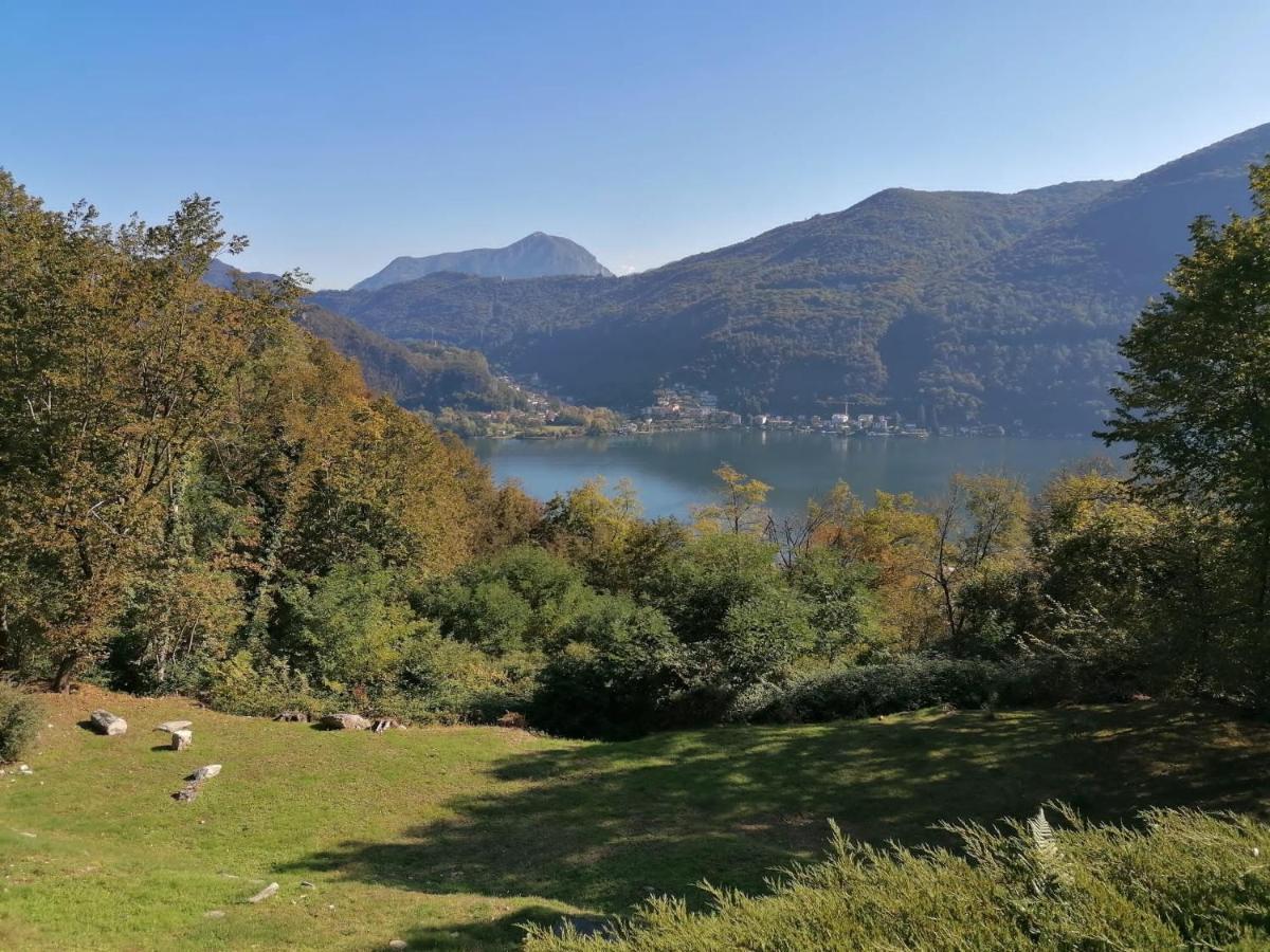 La Finestra Sul Lago Bed and Breakfast Brusimpiano Exterior foto